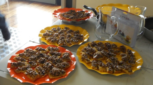 crostoni di pane con la fagiolina