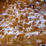 torta di pere e yogurt